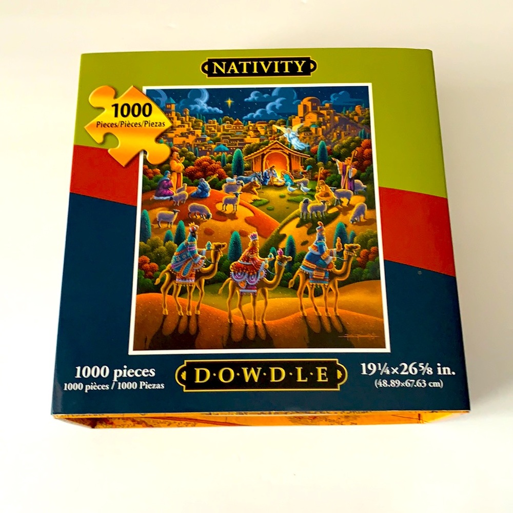 1000 piece Nativity Puzzle in box